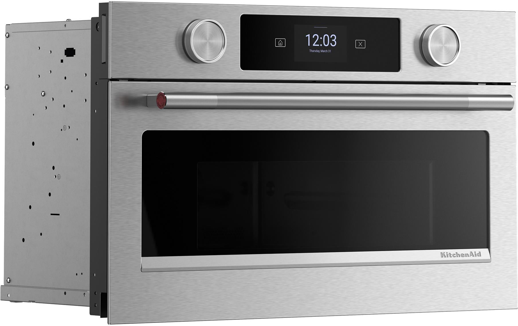 ma＊ KitchenAid KMBS727SPS 27 Inch Built-In Microwave Oven PrintShield