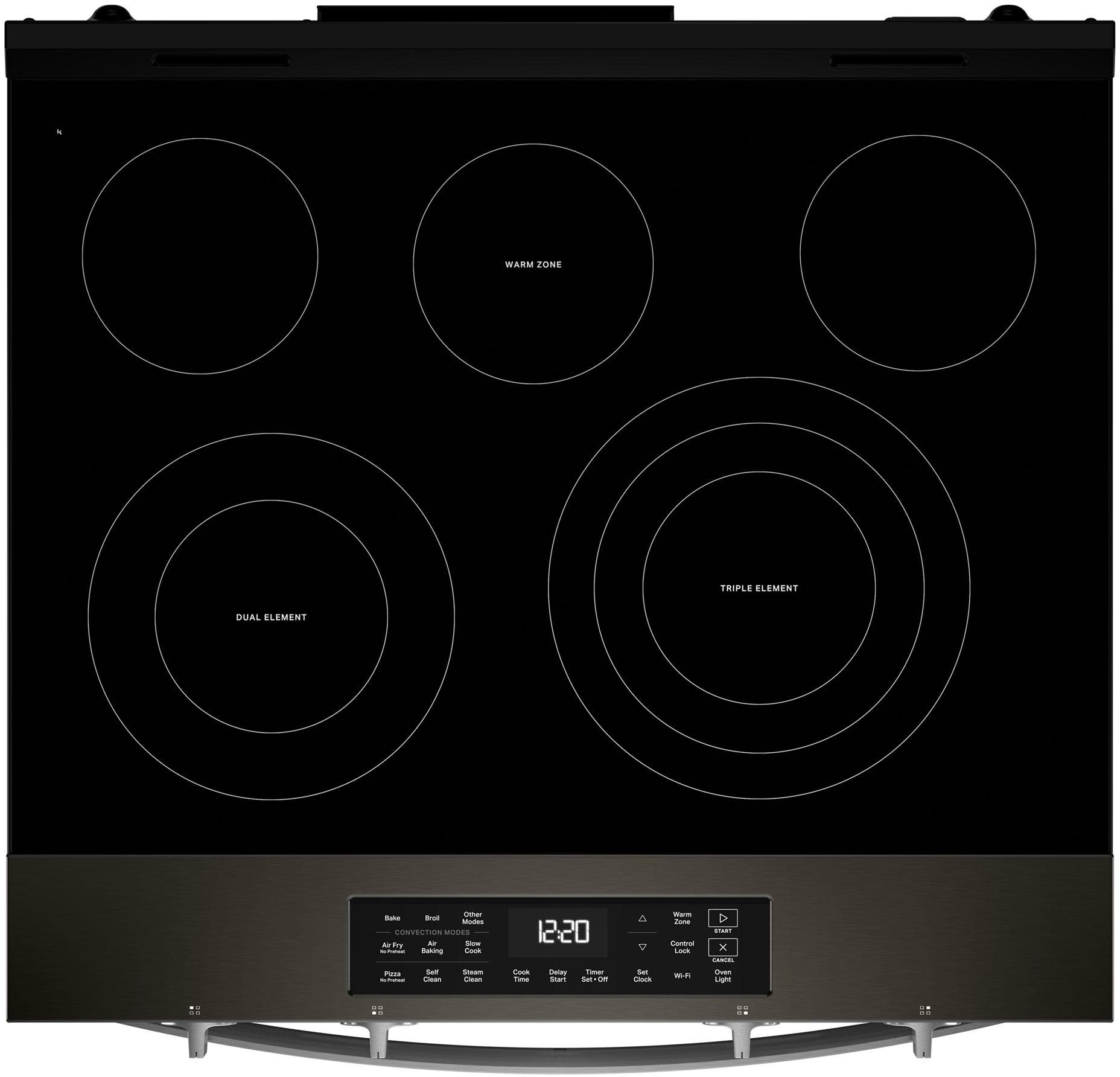 Whirlpool WSES5030SV Fingerprint-Resistant Black Stainless Steel