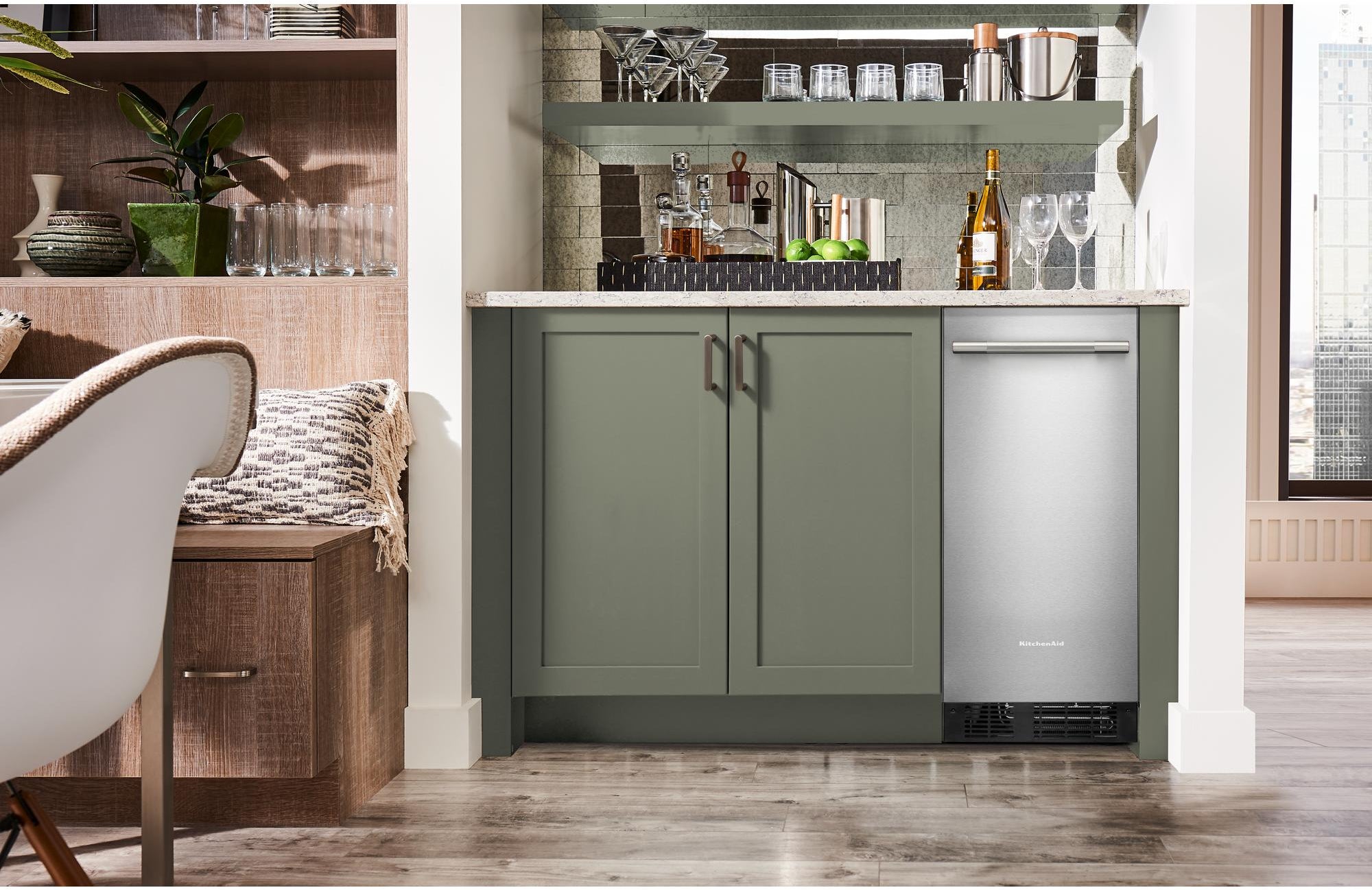 KitchenAid KUIX515SPS 15 Inch Automatic Clear Ice Maker
