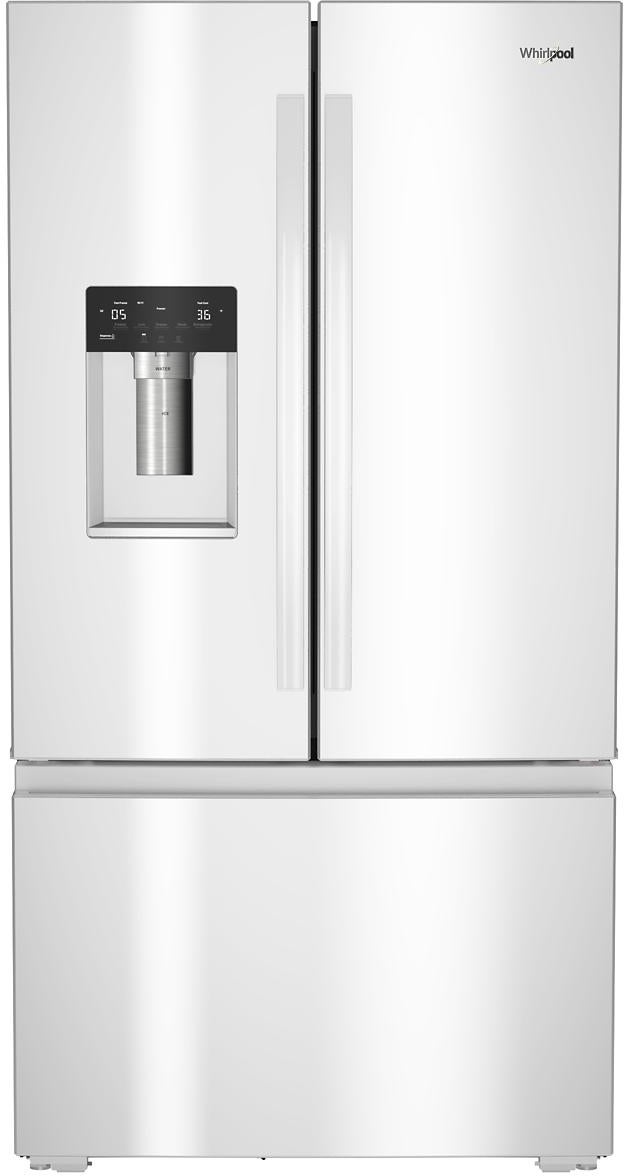 Whirlpool WRFC5036RW 36-inch Wide French Door Refrigerator White