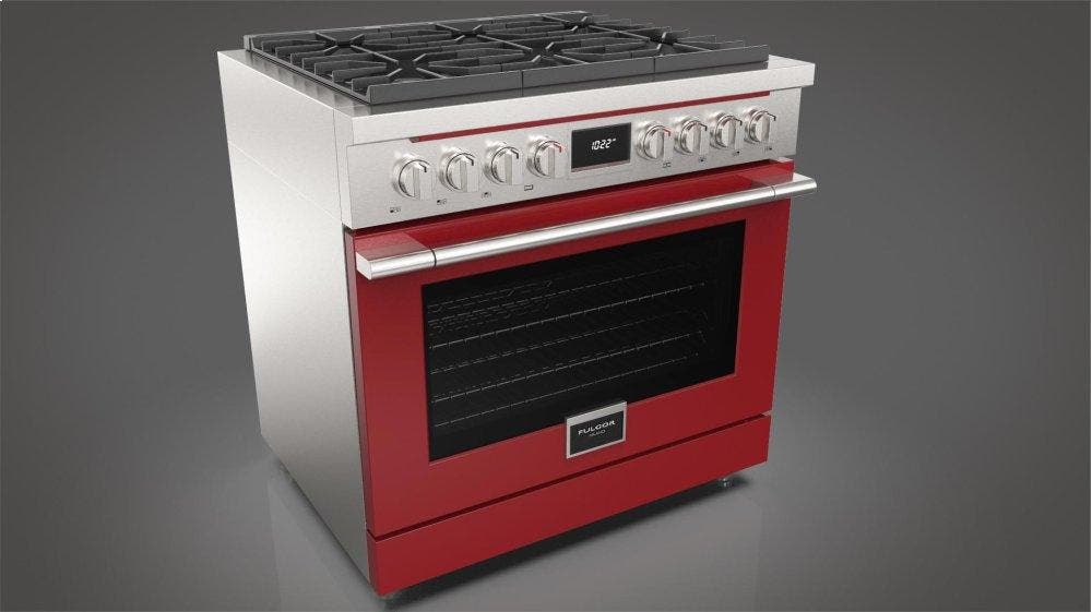 Fulgor Milano ACDKIT36RD Glossy Red