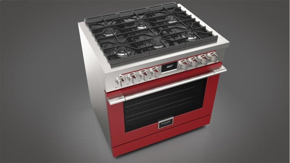 Fulgor Milano ACDKIT36RD Glossy Red