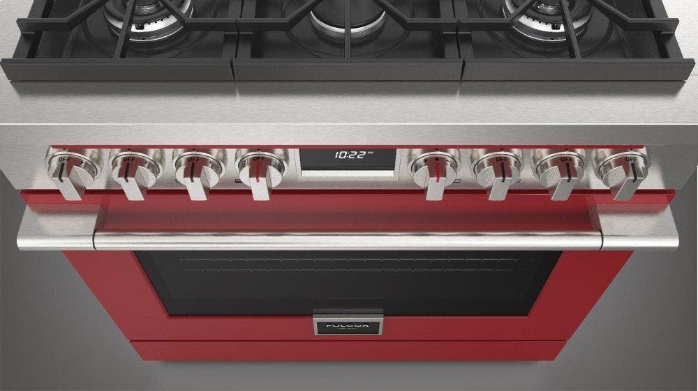 Fulgor Milano ACDKIT36RD Glossy Red