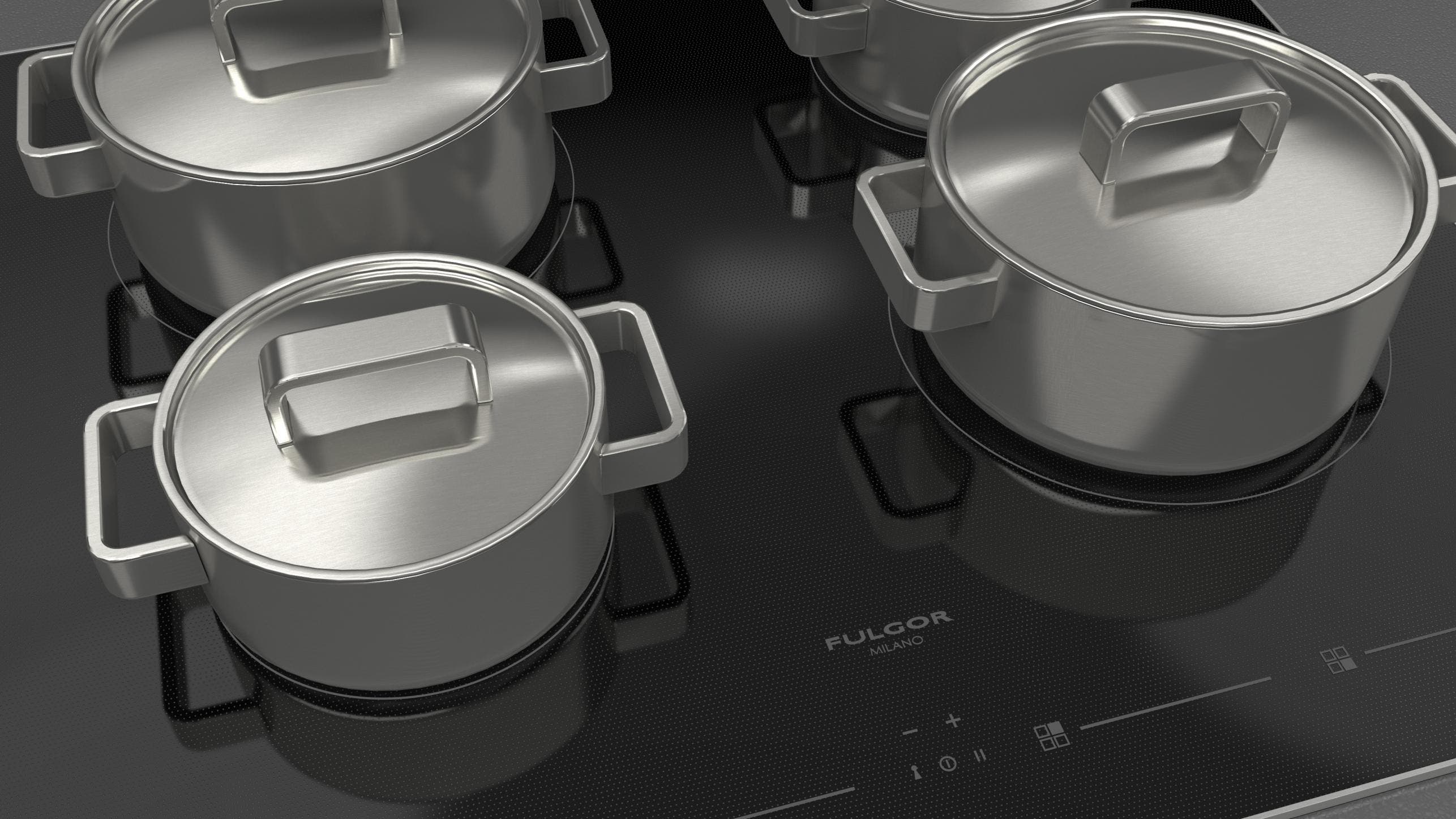 Fulgor Milano F4IT24S2 Stainless Trim