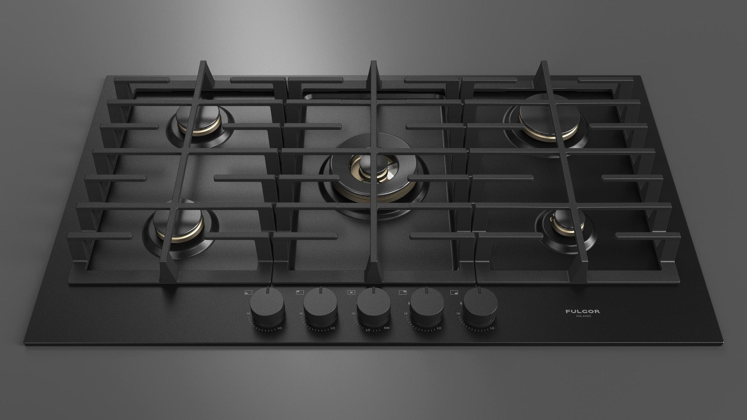 Fulgor Milano F4MTGK36MB1 Matte Black