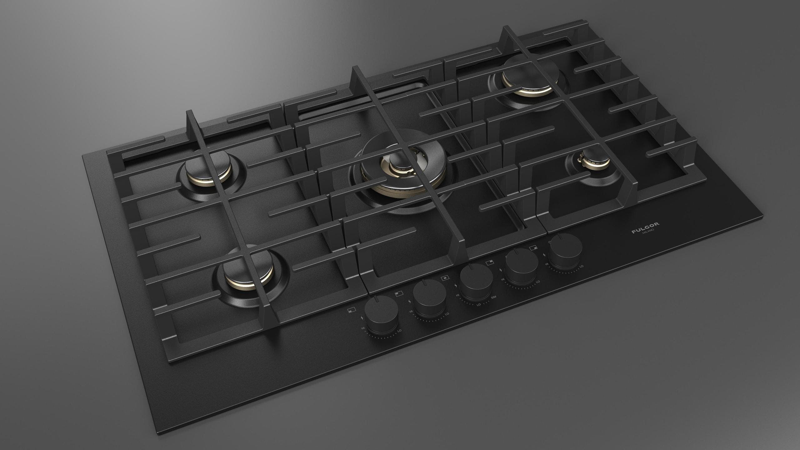 Fulgor Milano F4MTGK36MB1 Matte Black