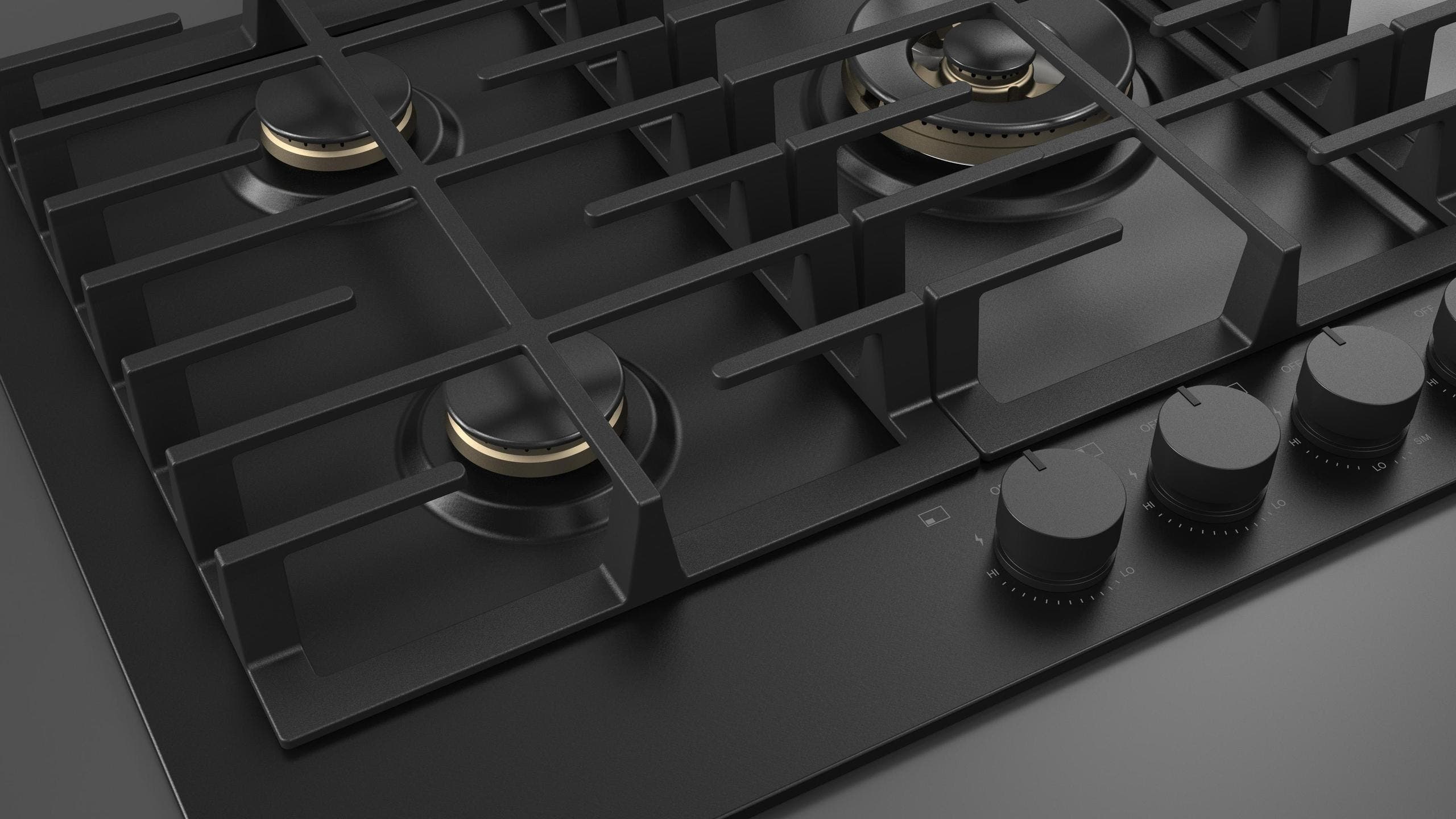 Fulgor Milano F4MTGK36MB1 Matte Black