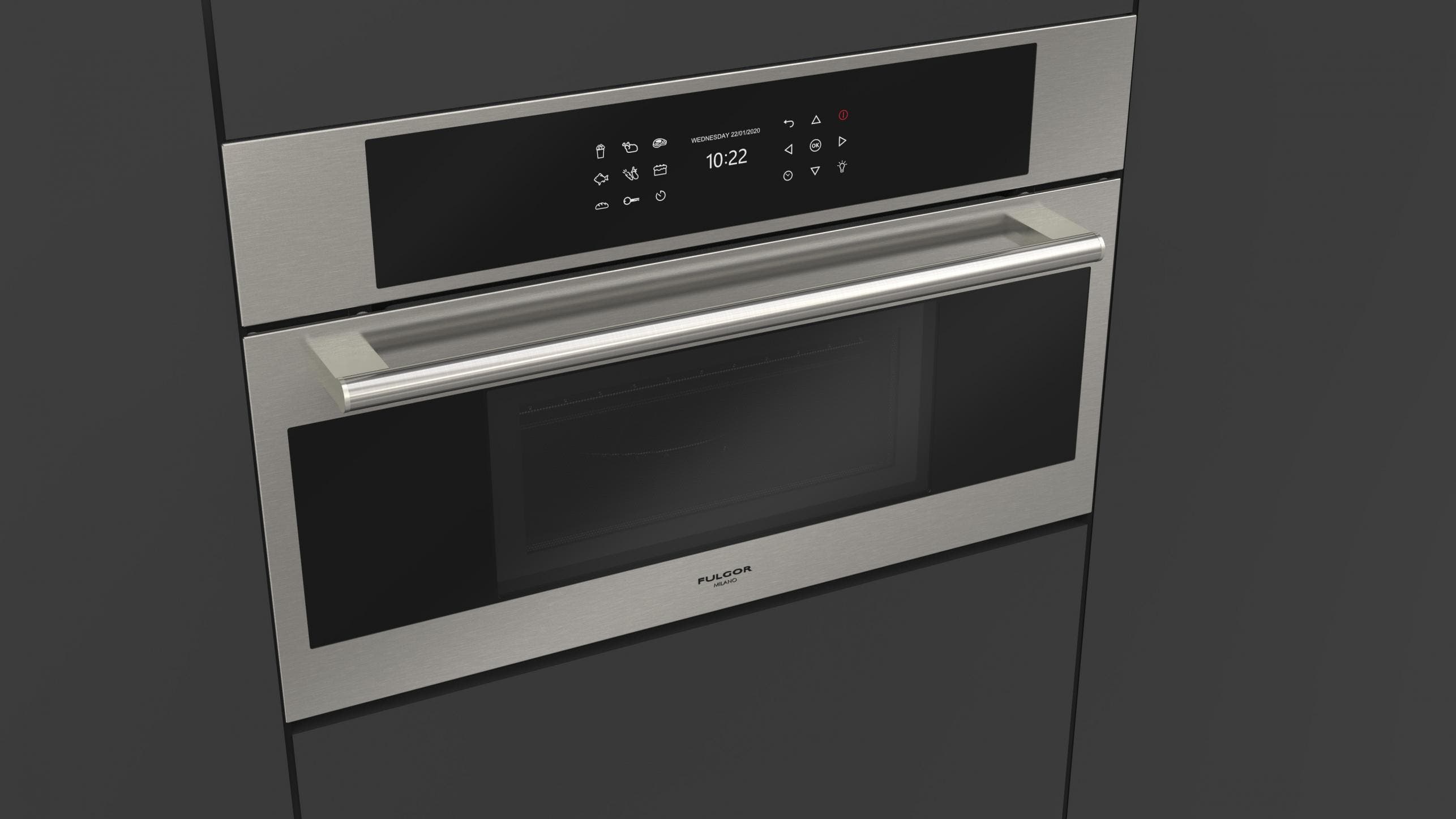 Fulgor Milano F7DSPD30S1 Stainless Steel