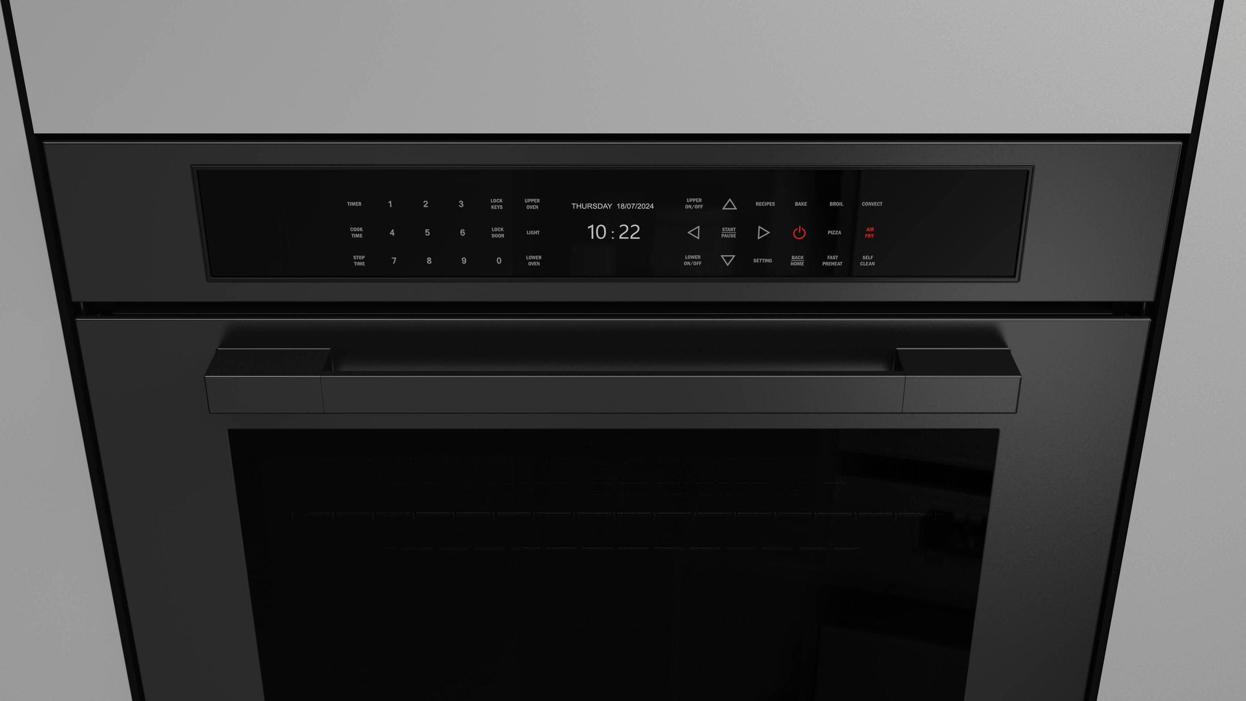 Fulgor Milano F7MDP30MB1 Matte Black