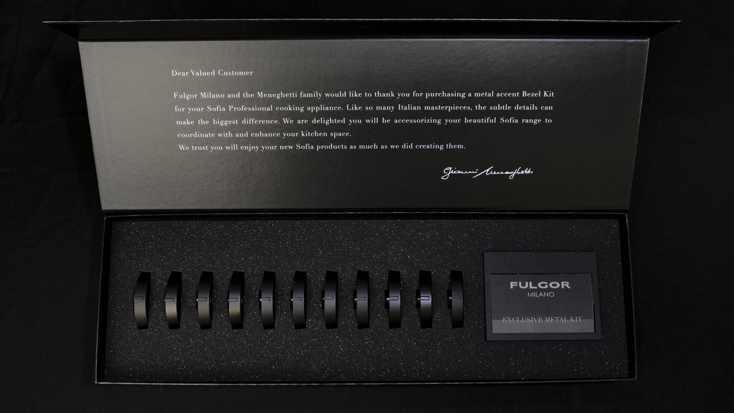 Fulgor Milano FMSBEZKIT11MB Matte Black
