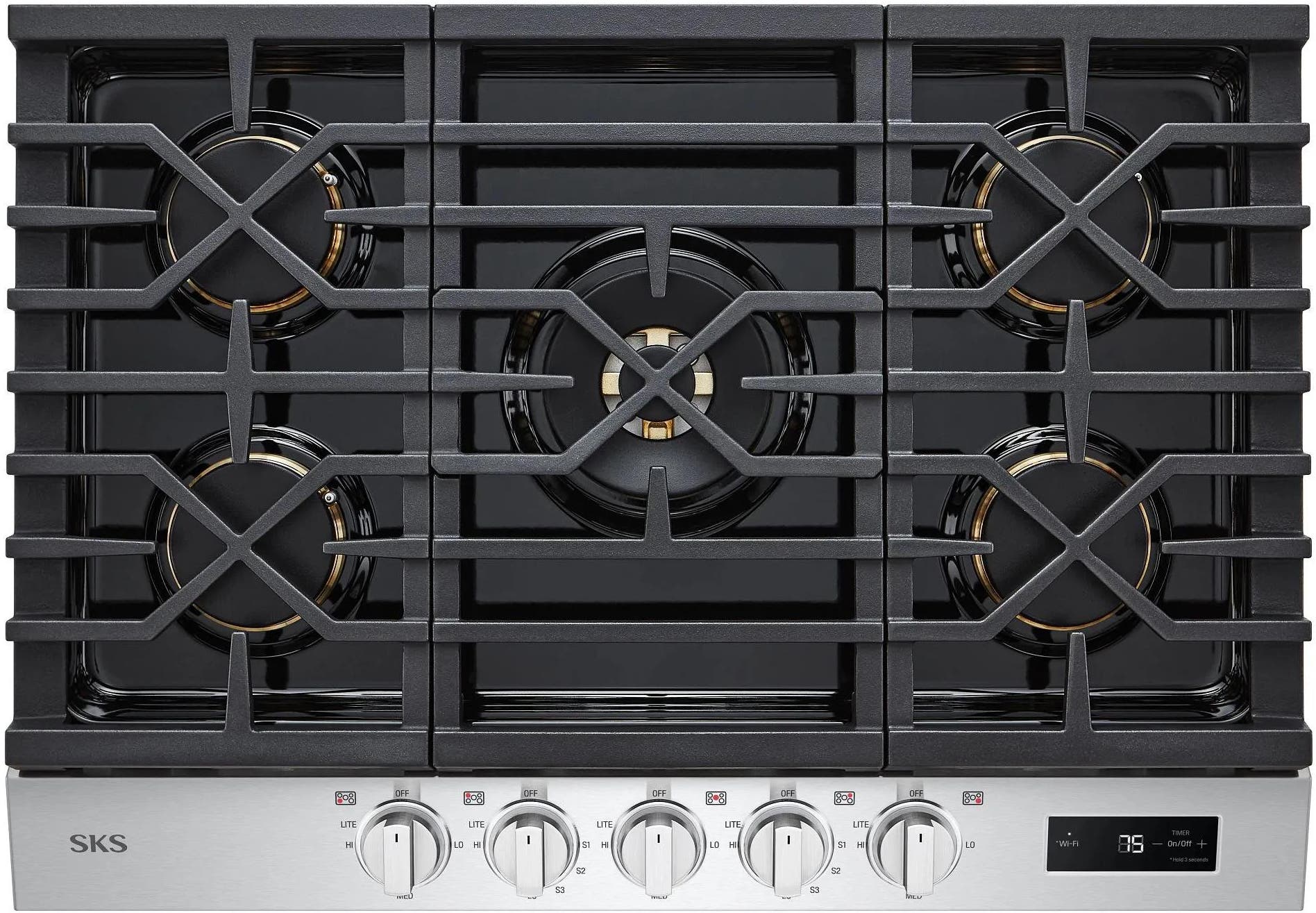 Signature Kitchen Suite SKSGT3054S 30 Inch Smart Gas Cooktop