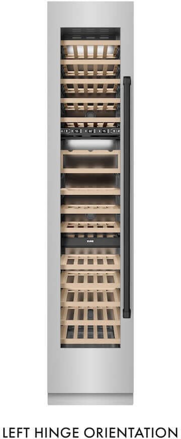 Stainless Steel With Matte Black Accents, Left Hinge
