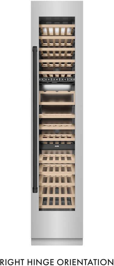 Stainless Steel With Matte Black Accents, Right Hinge
