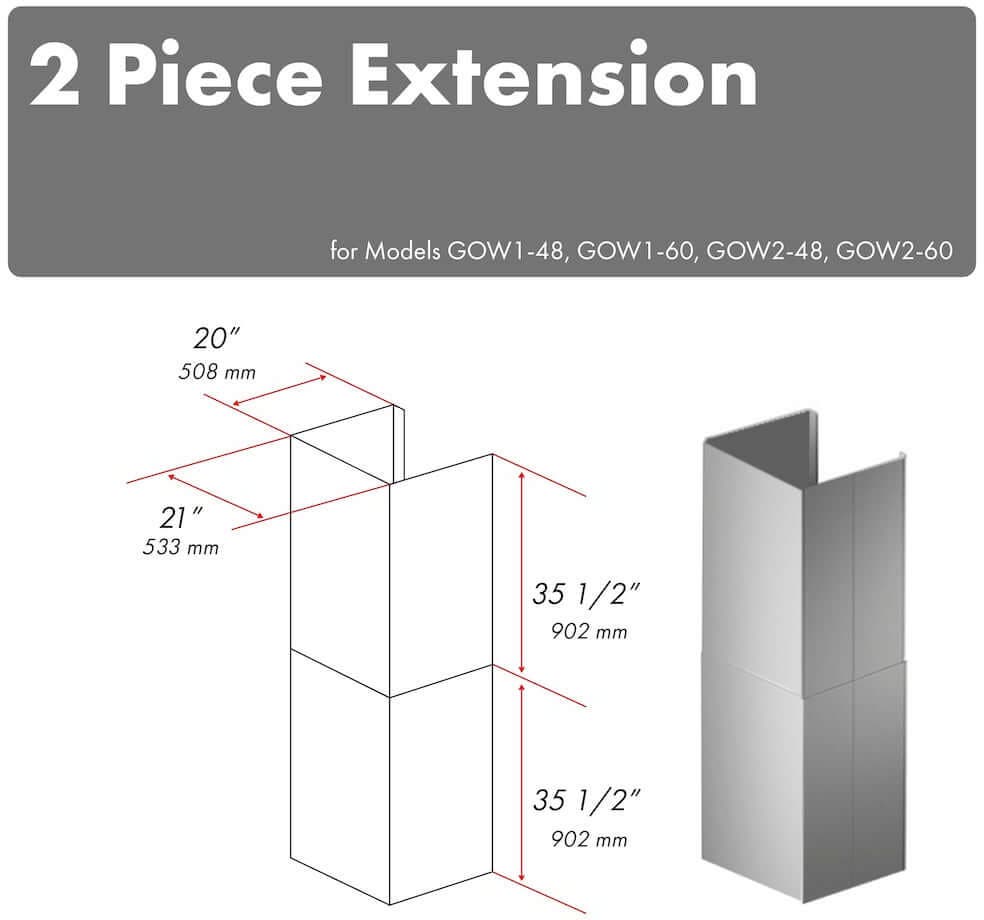 Zline 2PEXTGOW36 