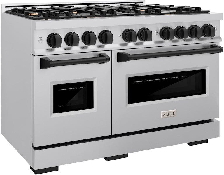Stainless Steel And Matte Black Accents