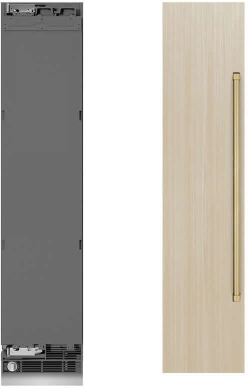 Zline RBCFVLZ18CB Panel Ready With Champagne Bronze Accents, Left Hi...