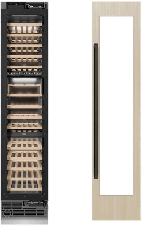 Zline RBCWVRZ18MB Panel Ready With Matte Black Accents, Right Hinge