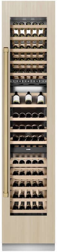 Zline RBCWVRZ18CB Panel Ready With Champagne Bronze Accents, Right H...