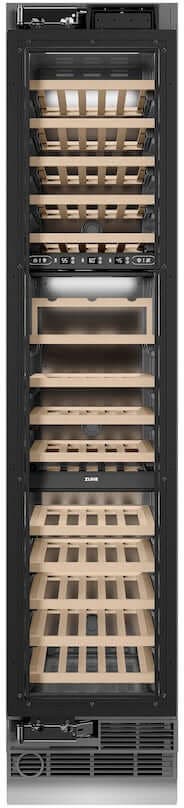 Zline RBCWVLZ18MB Panel Ready With Matte Black Accents, Left Hinge