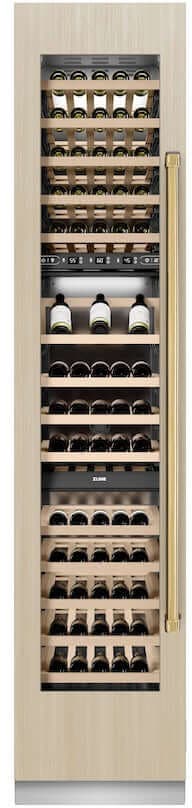 Zline RBCWVLZ18G Panel Ready With Polished Gold Accents, Left Hinge