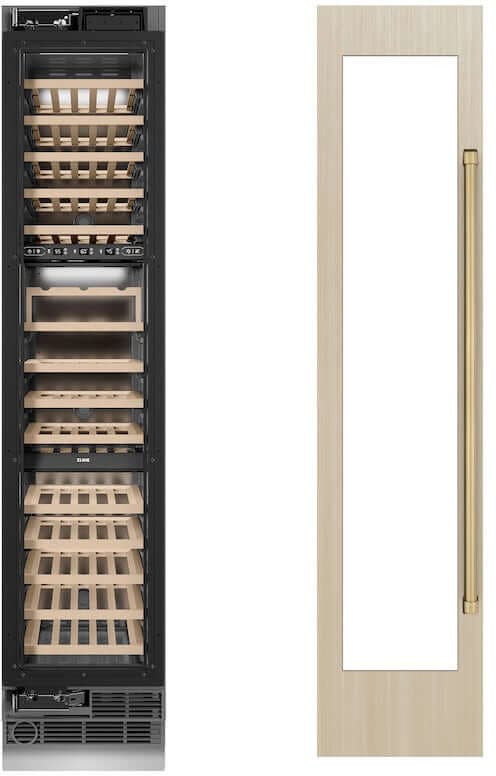 Zline RBCWVLZ18CB Panel Ready With Champagne Bronze Accents, Left Hi...