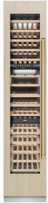 Zline RBCWVLZ18CB Panel Ready With Champagne Bronze Accents, Left Hi...