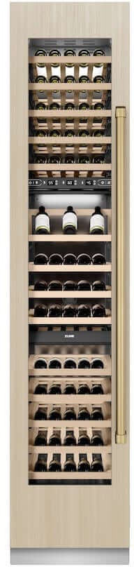 Zline RBCWVLZ18CB Panel Ready With Champagne Bronze Accents, Left Hi...