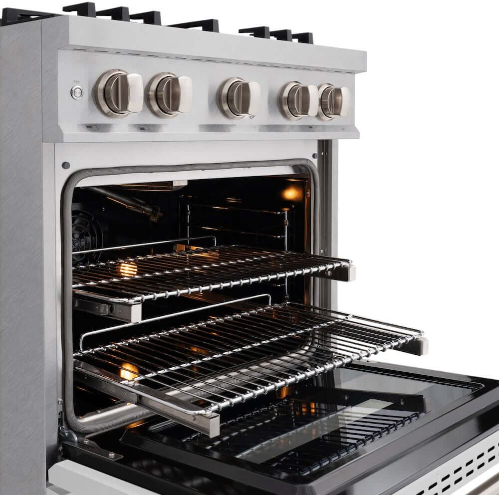 Zline CGRSWM30 Satin Stainless Steel With White Matte Door