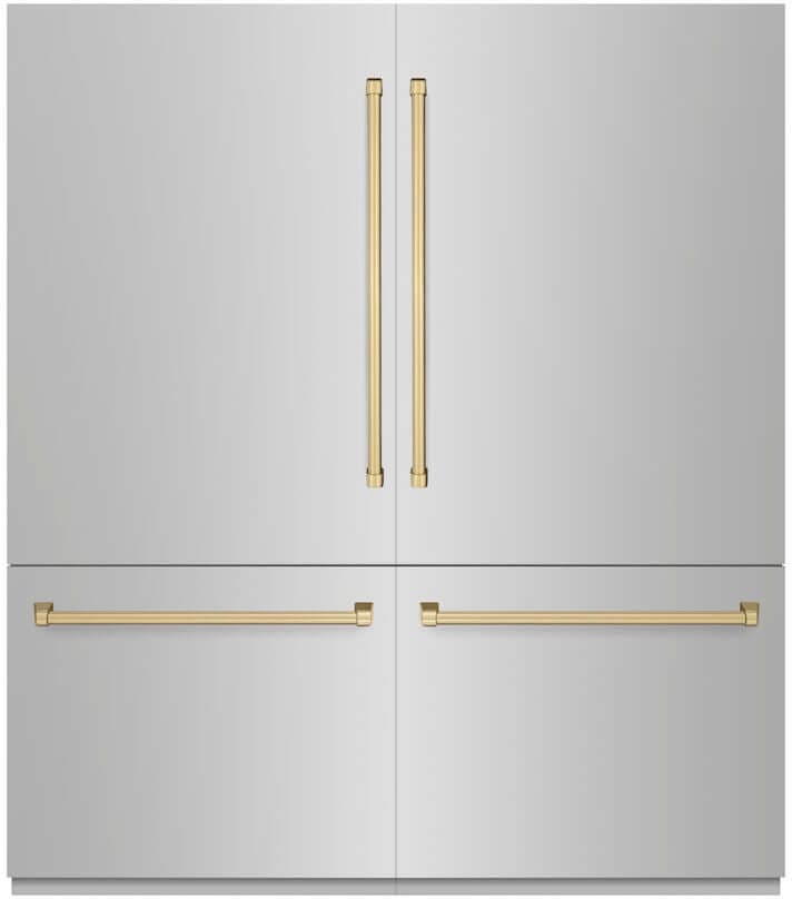 Zline GRBITZ30472CB Stainless Steel With Champagne Bronze Accents, Gra...
