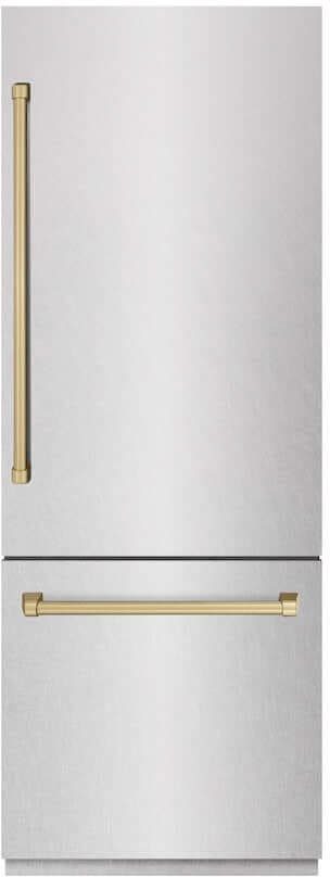 Zline GRBIVZSN30CB Durasnow Stainless Steel With Champagne Bronze Acc...