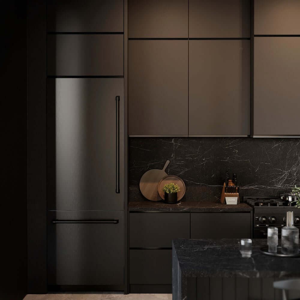 Zline GRBIVBS30 Black Stainless Steel