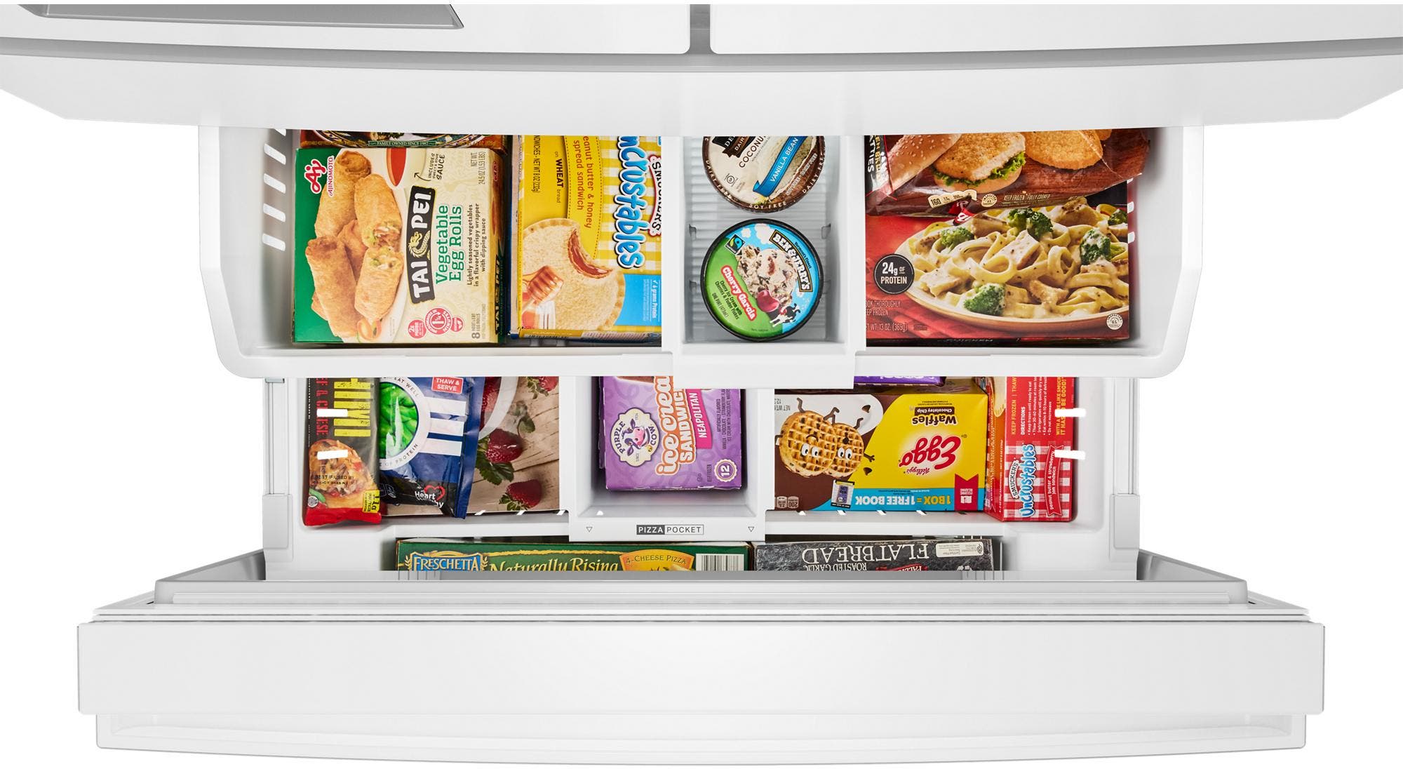 Whirlpool WRMF3636SW White