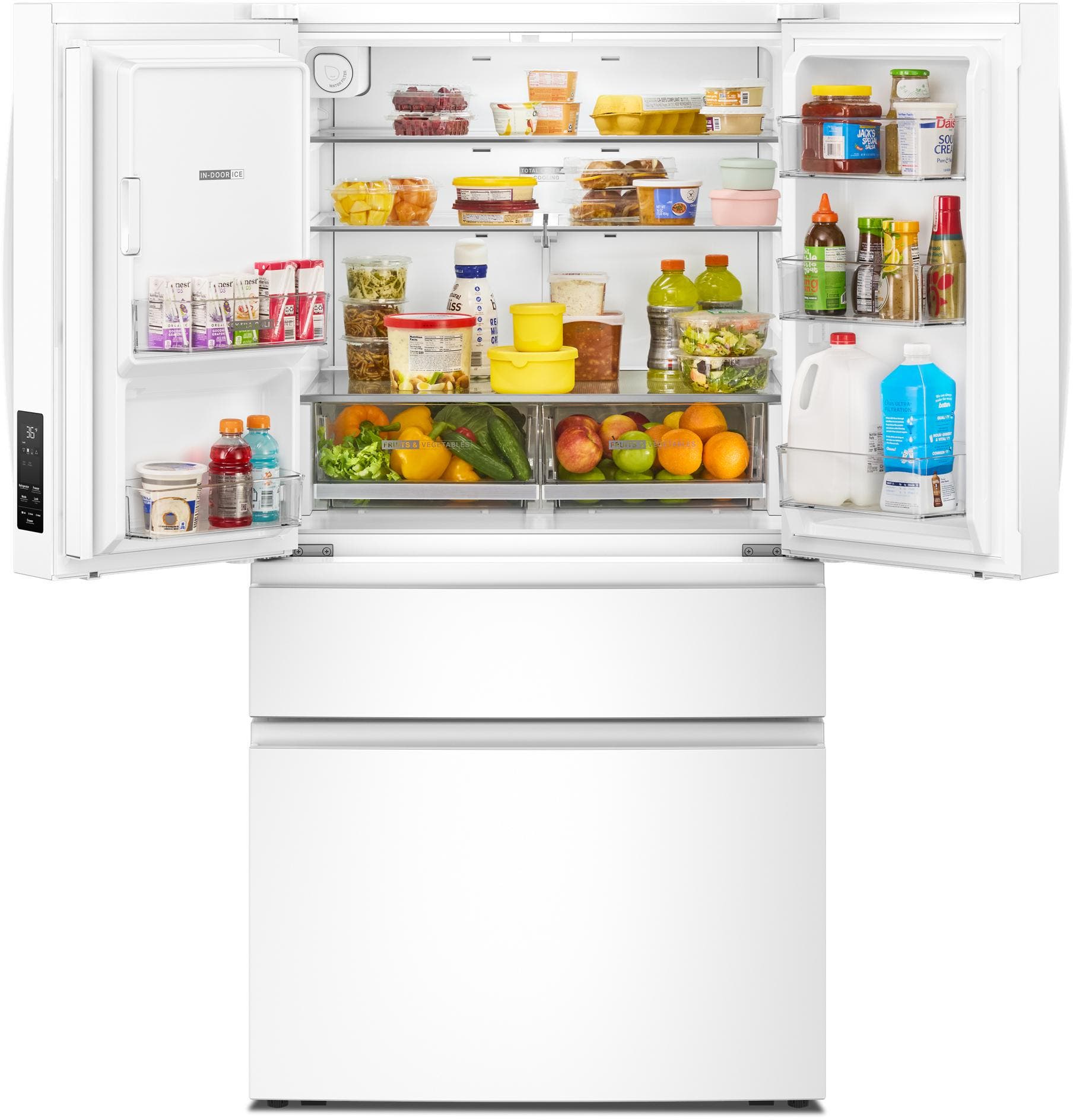 Whirlpool WRMF3636SW White
