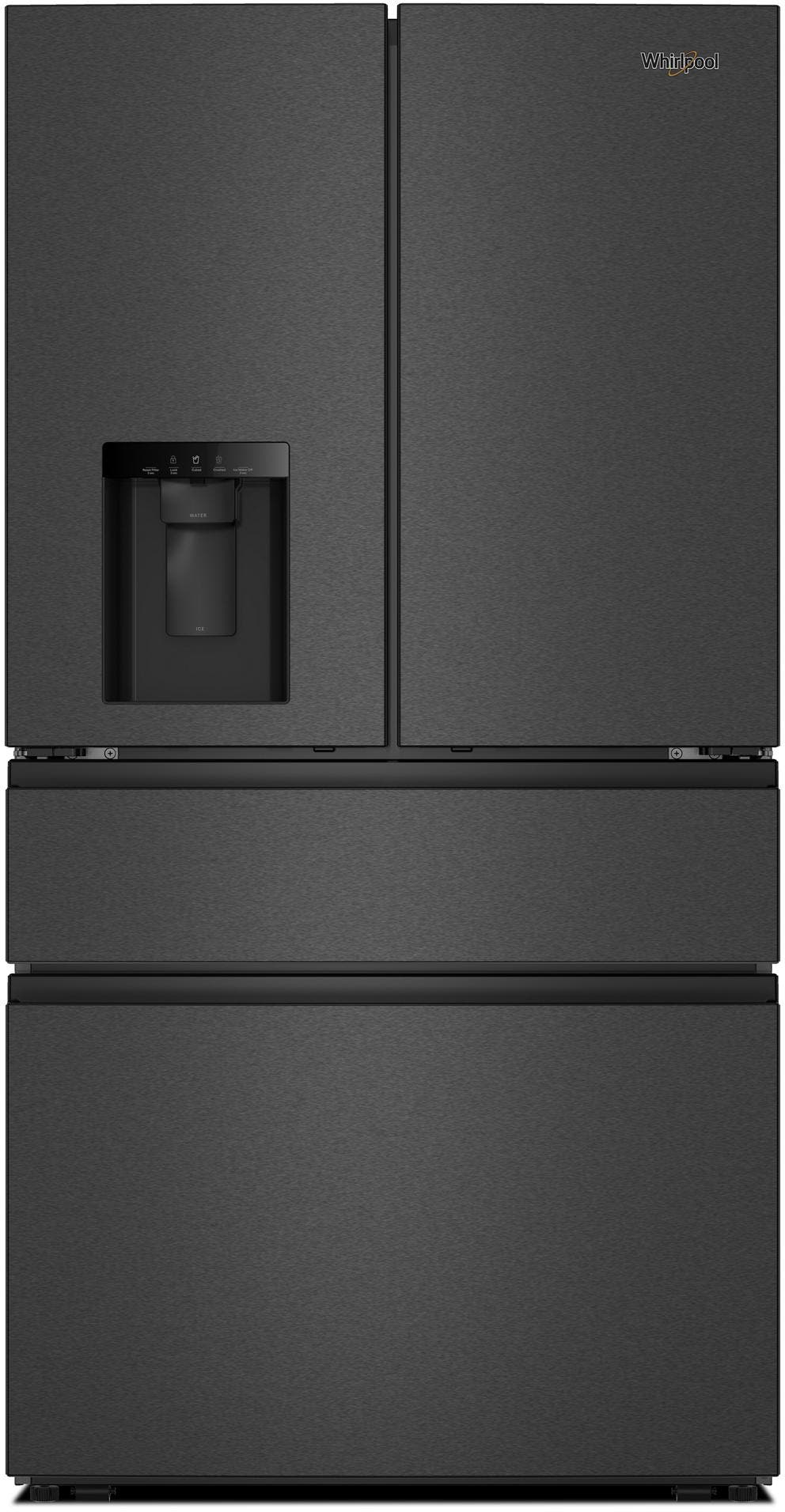 Whirlpool WRMF3536SV Fingerprint-Resistant Black Stainless Steel
