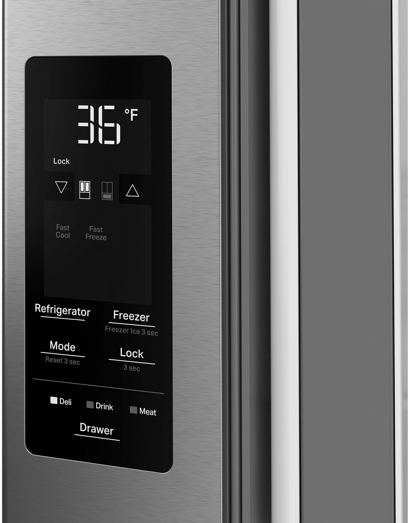 Whirlpool WRMF3336SZ Fingerprint-Resistant Stainless Steel