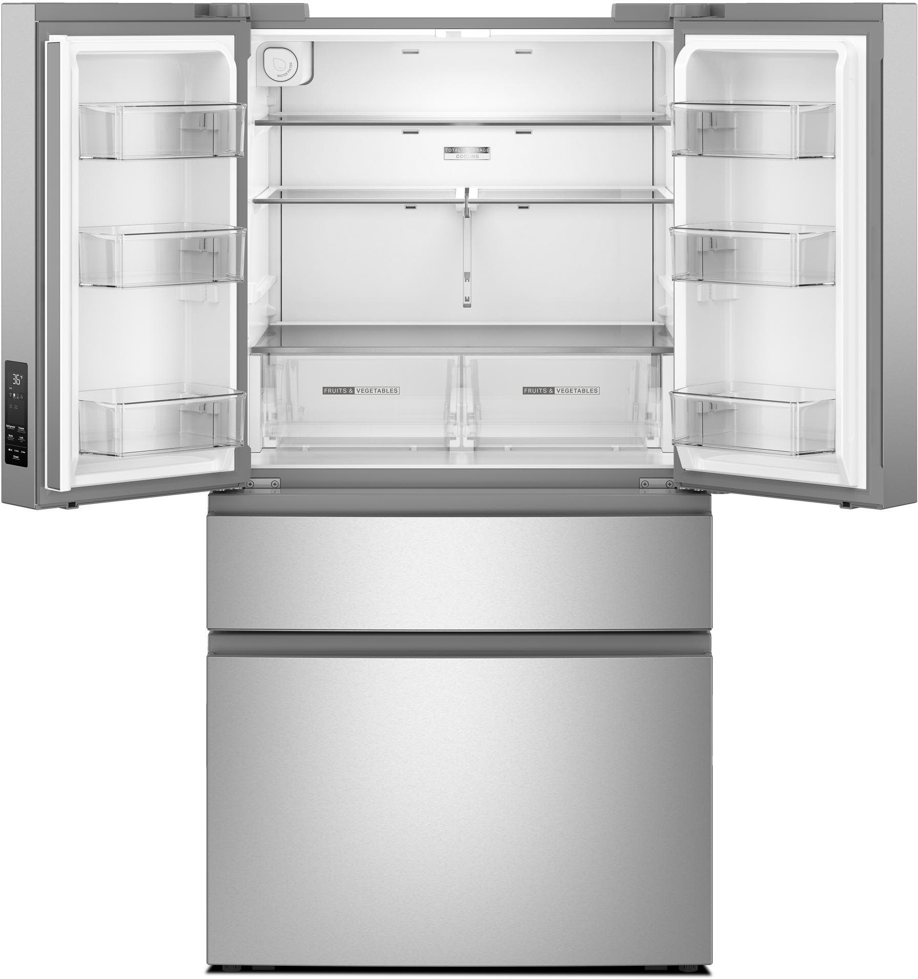 Whirlpool WRMF3336SZ Fingerprint-Resistant Stainless Steel