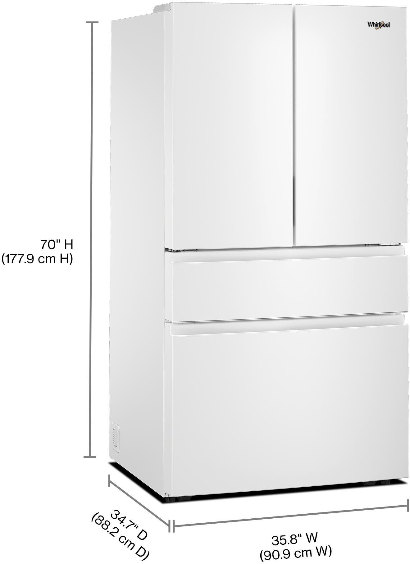 Whirlpool WRMF3336SW White