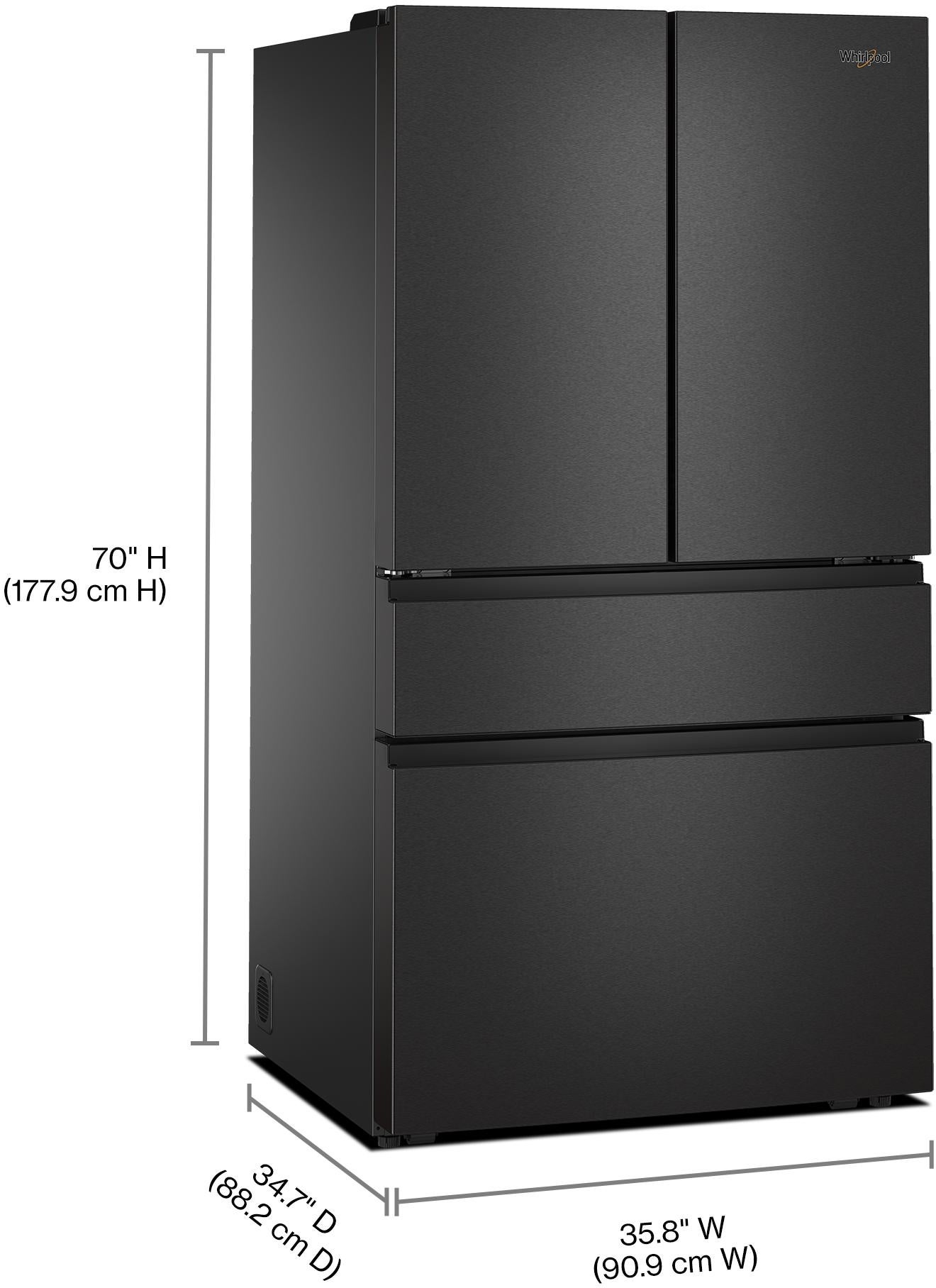 Whirlpool WRMF3336SV 30 Cu. Ft. Family-Sized Capacity French Door