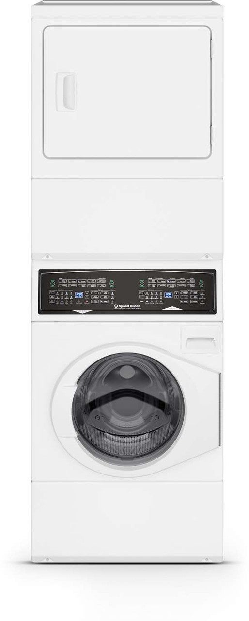 Speed Queen SF7008WE 27 Inch Laundry Center White | Plesser's