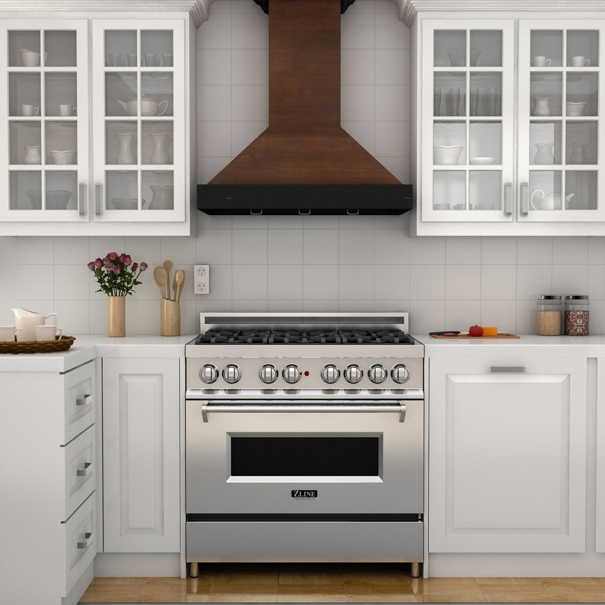 Zline KBARRD48 Walnut/Antigua, 48 Inch