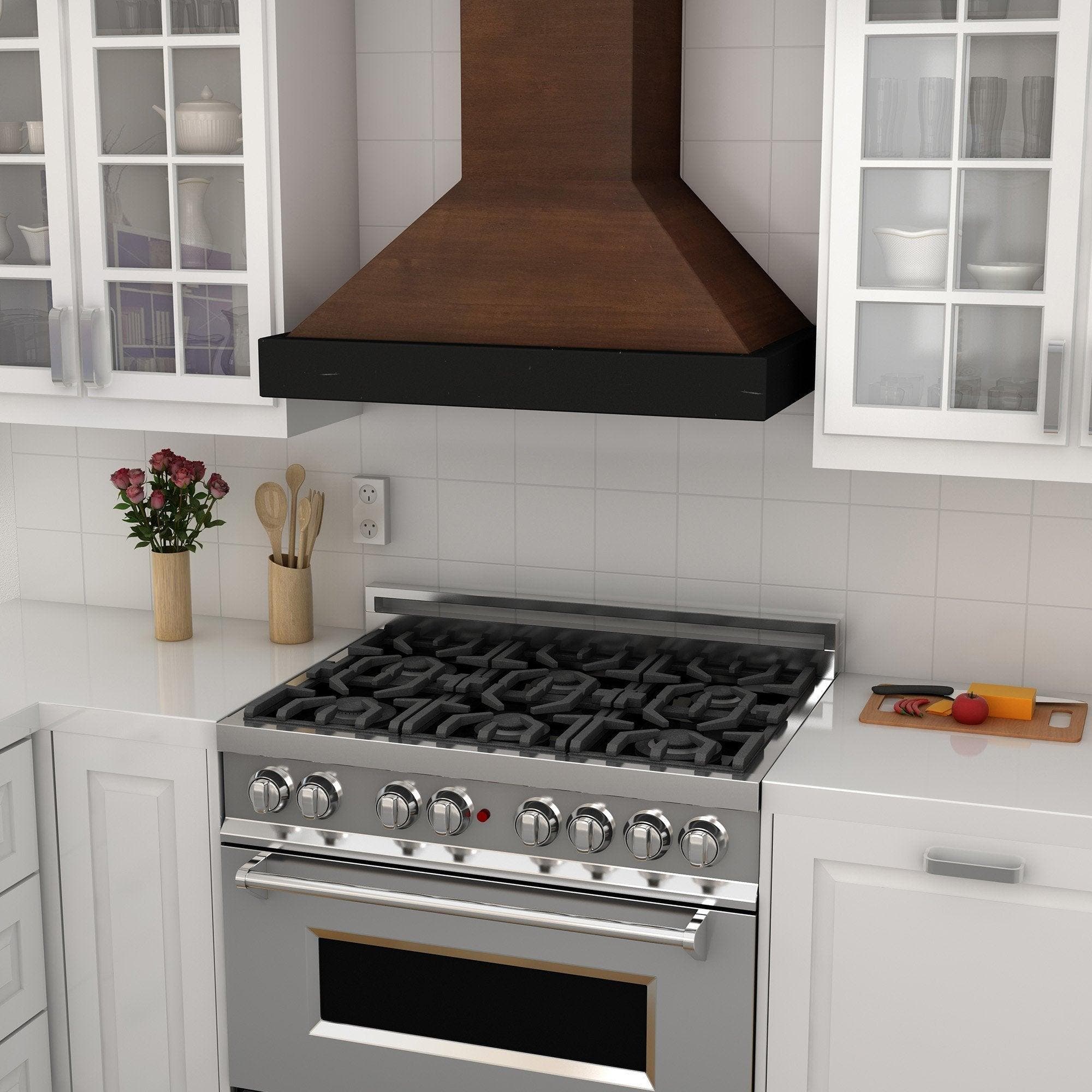 Zline KBARRD48 Walnut/Antigua, 48 Inch