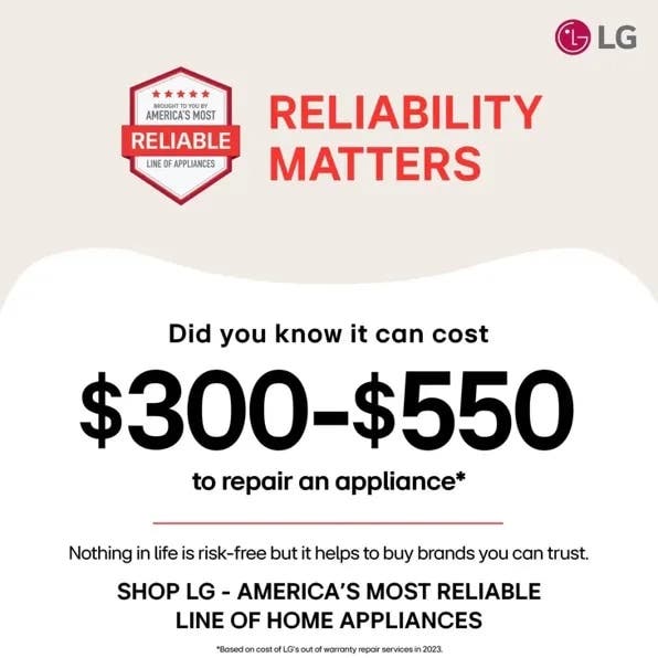 LG WDP8B Brushed Black Steel