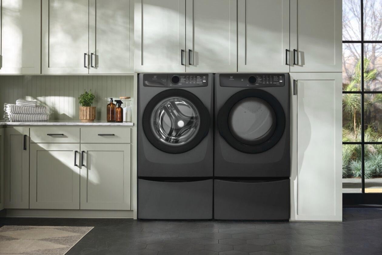 Electrolux ELFE7437AT 27 Inch Electric Dryer Titanium | Plesser's