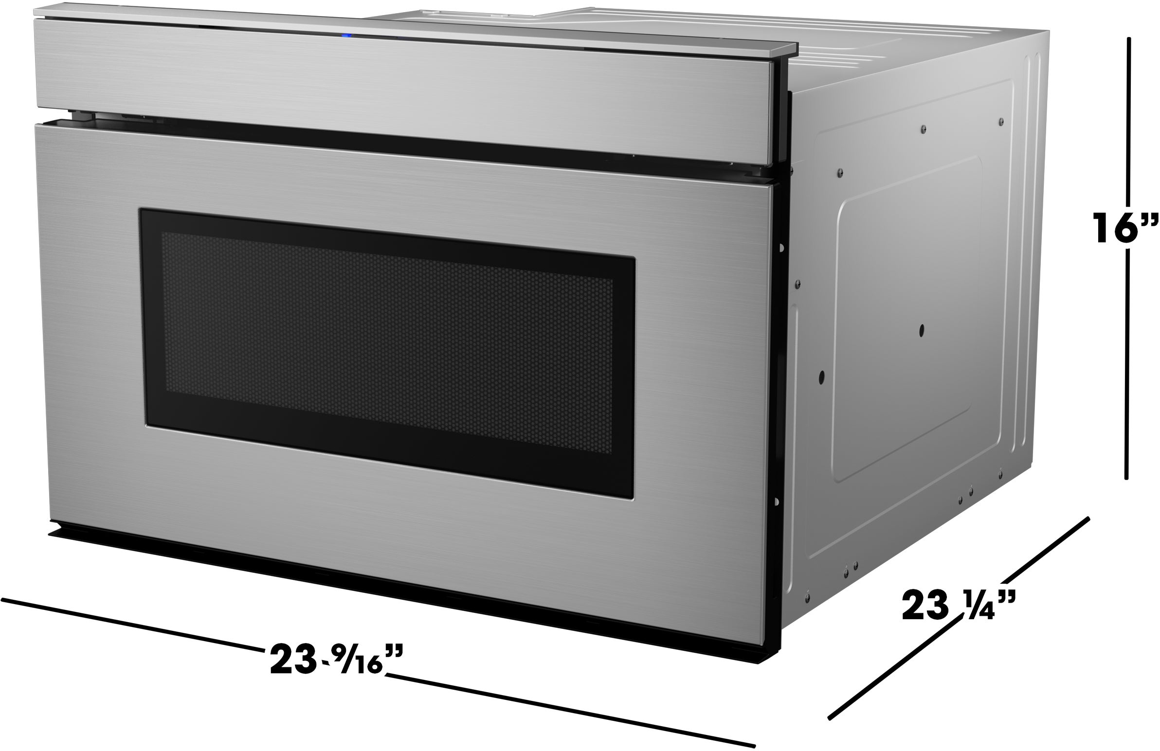 Sharp SMD2479JS 24 Inch Built-In Microwave Drawer Stainless Steel