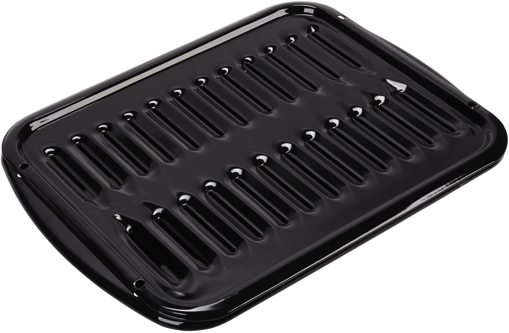 Whirlpool 4396923 All Porcelain Broiler Pan with Grid
