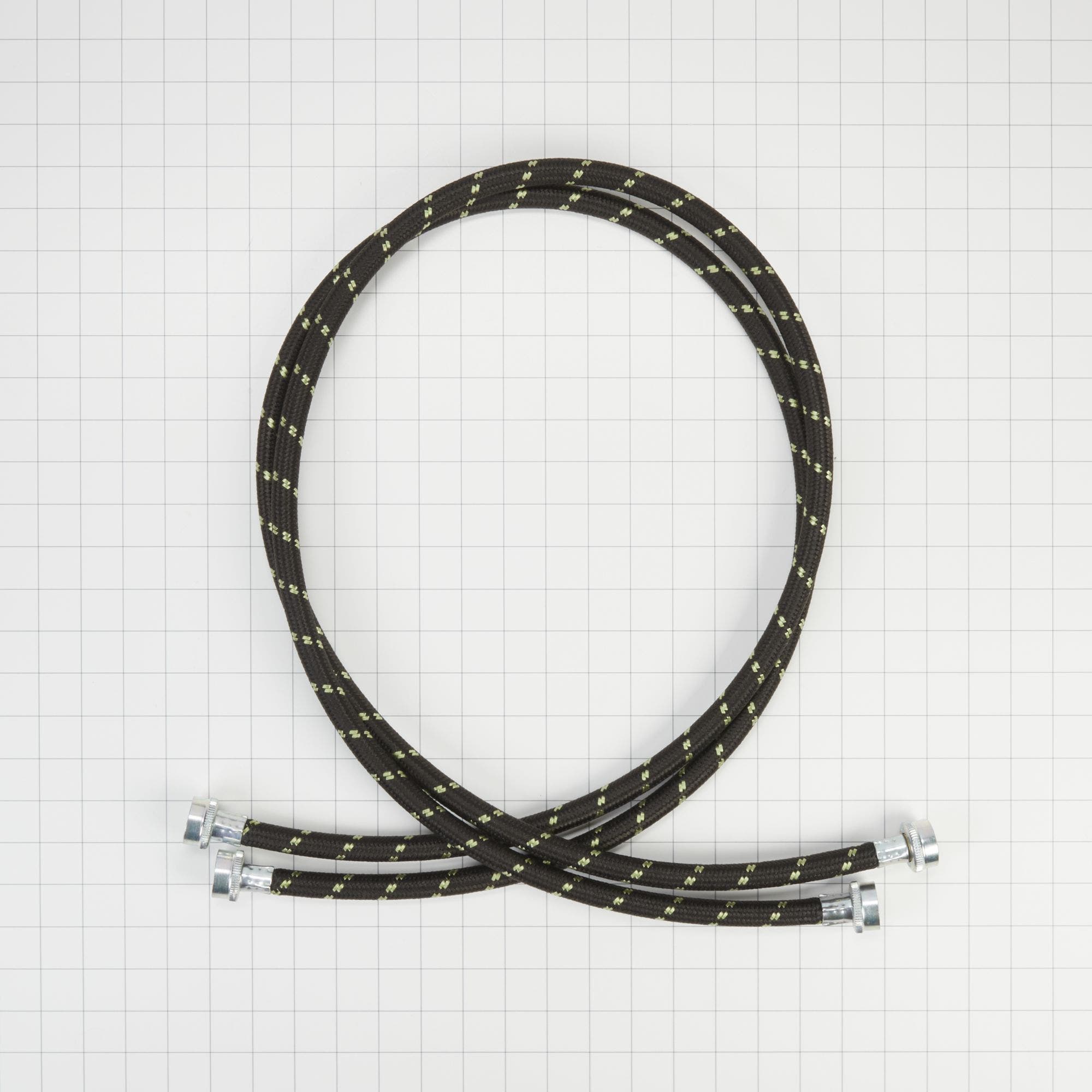 Whirlpool 8212487RP 5 ft. Industrial Grade Nylon Braid Fill Hoses