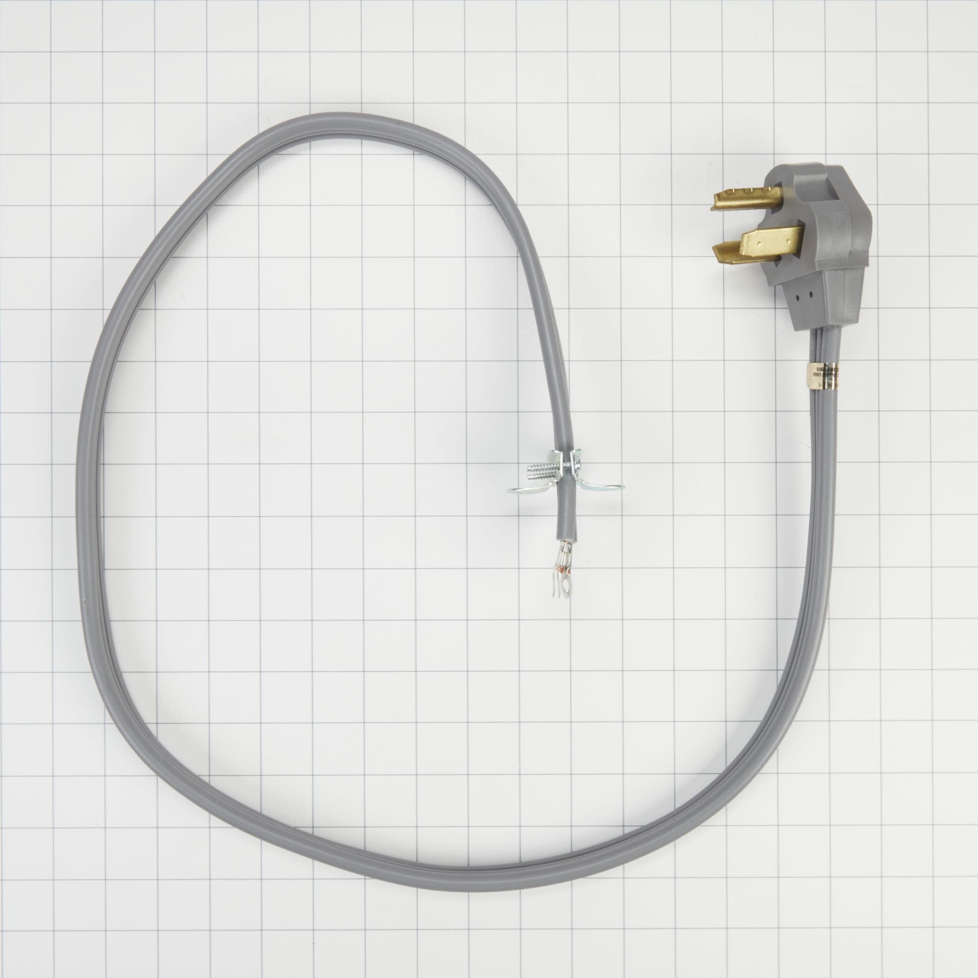 Whirlpool PT220L 4 ft. 30 Amp 3-Prong Dryer Cord