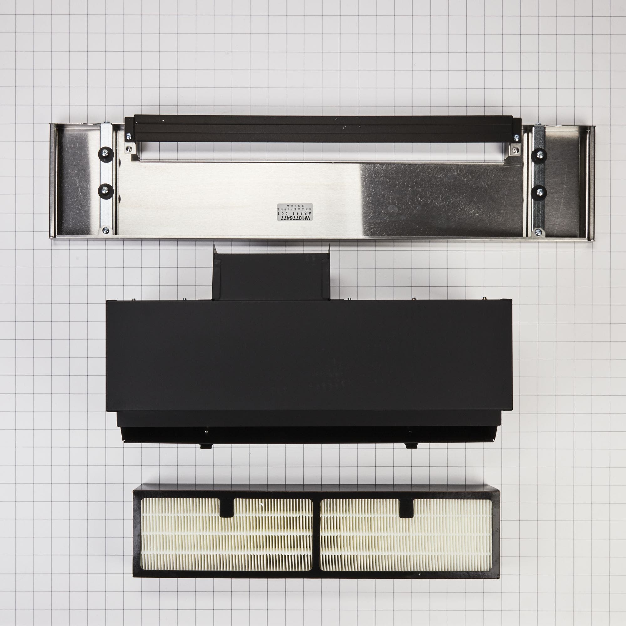 Whirlpool W10768190 Downdraft Duct-Free Kit