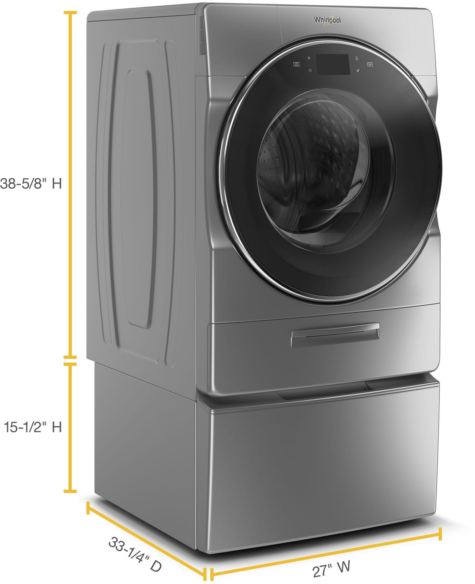 Whirlpool WFP2715HC Chrome Shadow