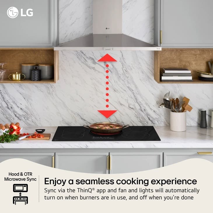 LG CBEW3617BE Smooth Black